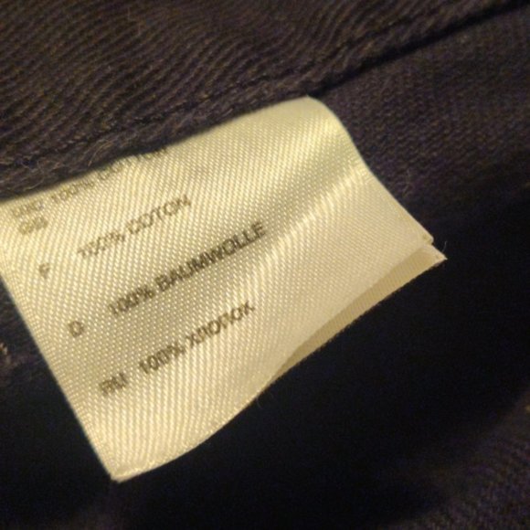 Black Jeans 48 x 30 100% Cotton 5 Pocket - Picture 5 of 10